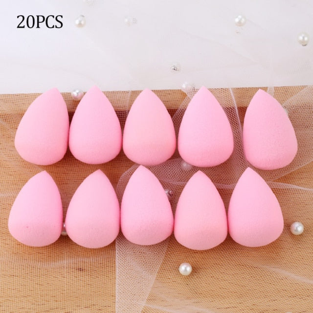 Wholesale Mini Makeup Sponge Water Drop Shape Makeup Soft Foundation puff Concealer Flawless Mixed cosmetic makeup sponge