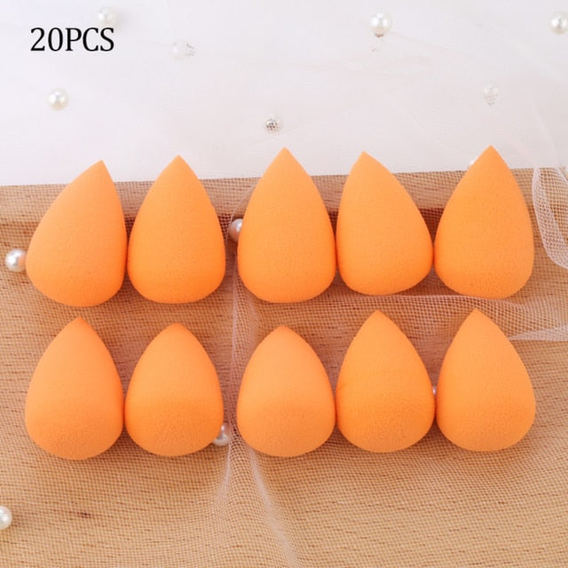 Wholesale Mini Makeup Sponge Water Drop Shape Makeup Soft Foundation puff Concealer Flawless Mixed cosmetic makeup sponge