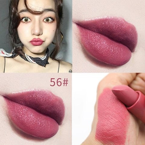 Miss Rose matte lipstick sexy red dark vampire Jujube red lipstick waterpoof long lasting 7 colors 3.8 brown lipstick MS058