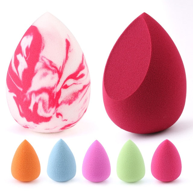 Wholesale Mini Makeup Sponge Water Drop Shape Makeup Soft Foundation puff Concealer Flawless Mixed cosmetic makeup sponge