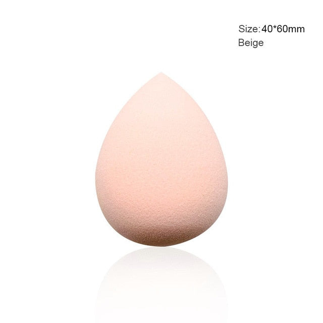 Water Drop Shape Makeup Puff Multiple Colors Cosmetic Smooth Powder Beauty Basic Products Sponge Clean Makeup Tool MZS1004