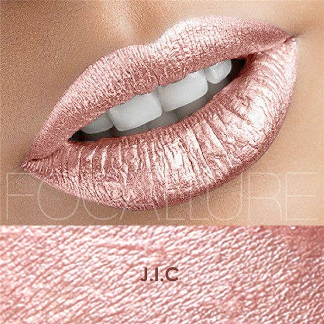 FOCALLURE Matte Lipgloss Sexy Liquid Lipstick Matte Long Lasting Waterproof Cosmetic Beauty Keep 24 Hours Makeup lipgloss