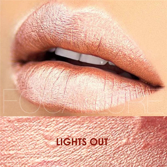 FOCALLURE Matte Lipgloss Sexy Liquid Lipstick Matte Long Lasting Waterproof Cosmetic Beauty Keep 24 Hours Makeup lipgloss