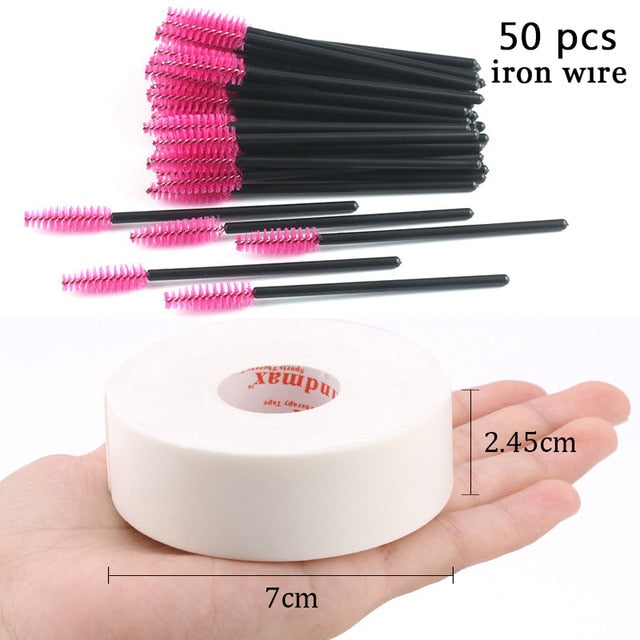 Eyelash Extension Disposable Eyebrow brush Mascara Wand Applicator Spoolers Eye Lashes Cosmetic Brushes Set makeup tools