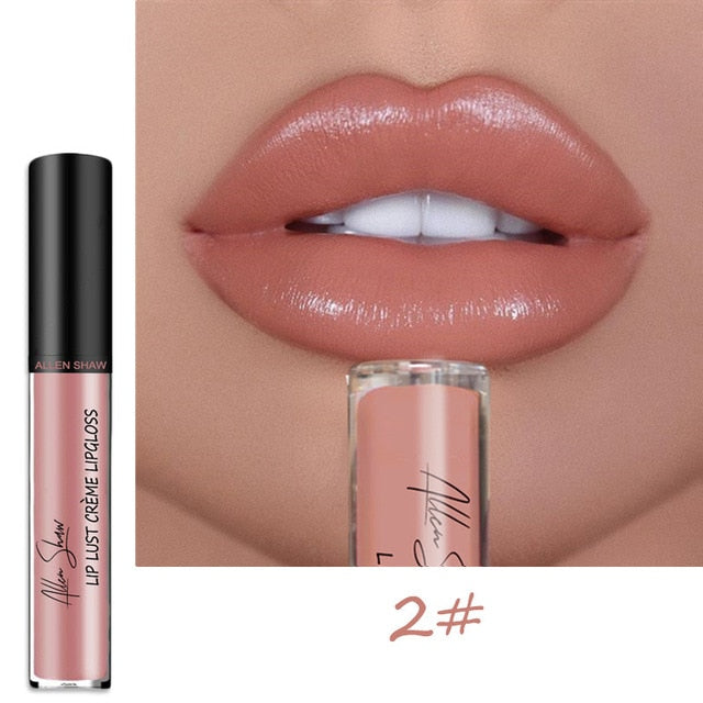 Sexy Women Lipstick Waterproof Long Lasting Moist Lip Gloss Vivid Colorful Lipgloss Women Makeup maquiagem