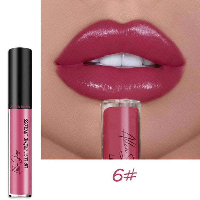 Sexy Women Lipstick Waterproof Long Lasting Moist Lip Gloss Vivid Colorful Lipgloss Women Makeup maquiagem