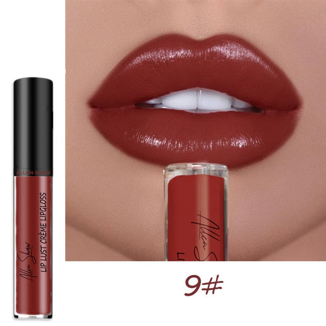 Sexy Women Lipstick Waterproof Long Lasting Moist Lip Gloss Vivid Colorful Lipgloss Women Makeup maquiagem