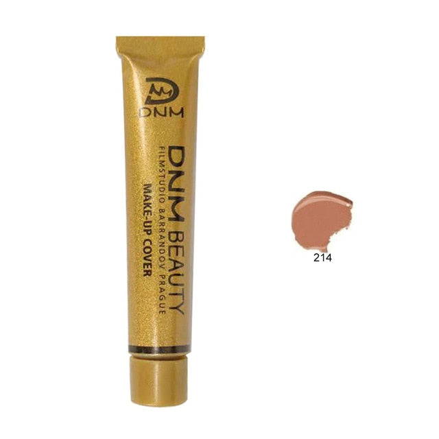 DNM High Covering Face Concealer Cream Contour Pallete Foundation Full Cover Waterproof Make Up Lip Face Pores Cosmetic TSLM1