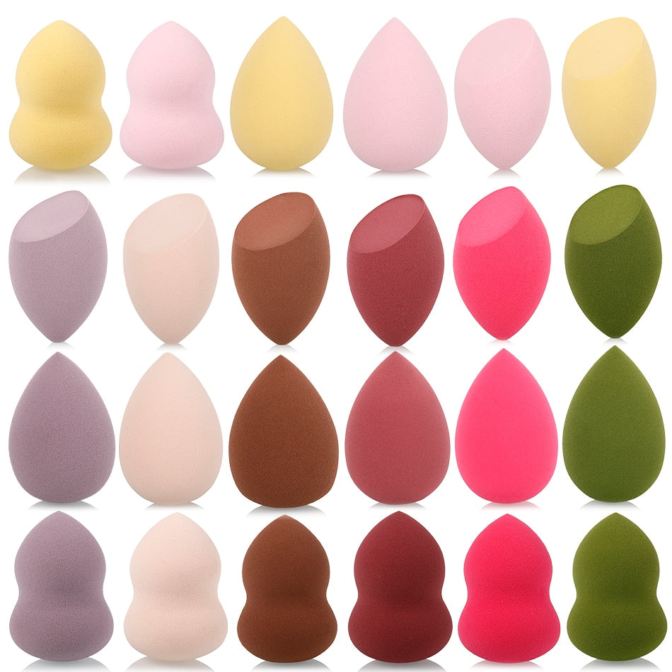 1Pc Cosmetic Puff Powder Puff Smooth Women's Makeup Foundation Sponge Beauty To Make Up Tools & Accessories Water-drop Shape