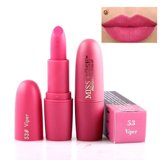 Makeup Lipstick Professional Matte Lipsticks Waterproof Long Lasting Sexy Red Lips Gloss Makeup Matte Lipsticks Beauty Cosmetics