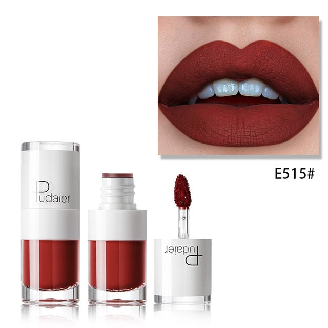 Matte Liquid Lipstick Waterproof Red Velvet Lip Makeup Tattoo Long Lasting Lip Gloss Tint Matte Lipgloss Tube Cosmetics