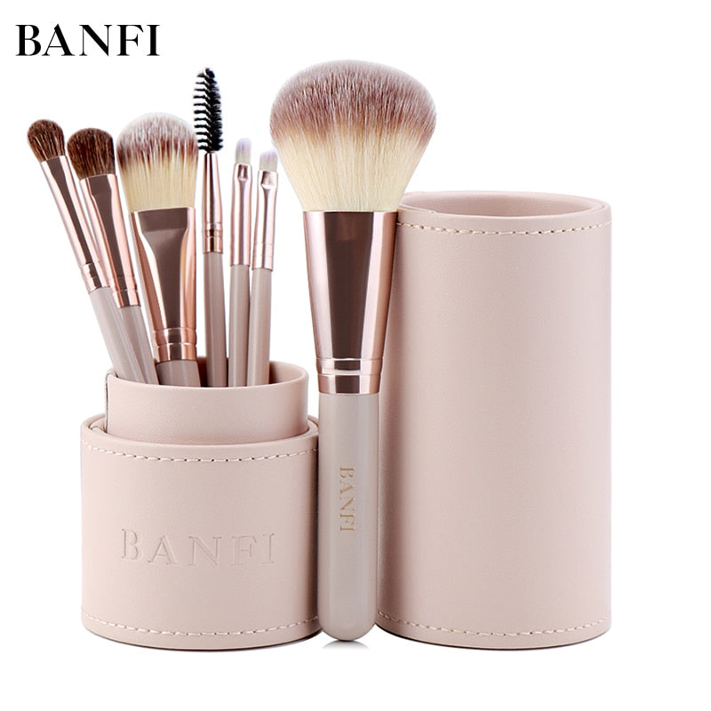 7PCs/set Makeup Brushes Kit Beauty Make up Brush set Concealer Cosmetic Pincel Blush Foundation Eyeshadow Concealer Lip Eye Tool