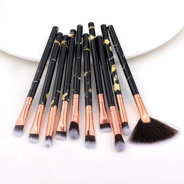 FLD 10/5Pcs Makeup Brushes Set Cosmetic Powder Eye Shadow Foundation Blush Blending Beauty Make Up of Brochas Maquillaje KIT