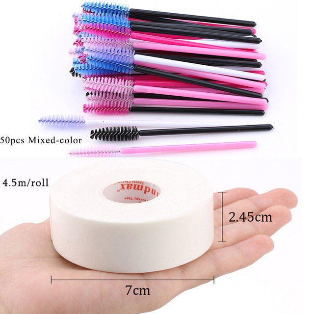 Eyelash Extension Disposable Eyebrow brush Mascara Wand Applicator Spoolers Eye Lashes Cosmetic Brushes Set makeup tools