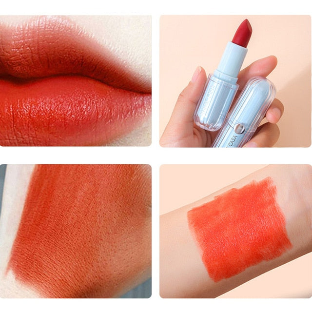 Exquisite Sexy Lipsticks Natural Matte Liquid Lipstick Waterproof Long Lasting Matte Lipstick Lip Gloss Cosmetics Makeup Tools