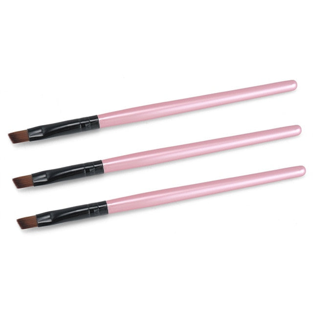 3pcs/set Eyebrow brush Eye brushes set eyeshadow Mascara Blending Pencil brush Makeup brushes MakeUp Tools  H517