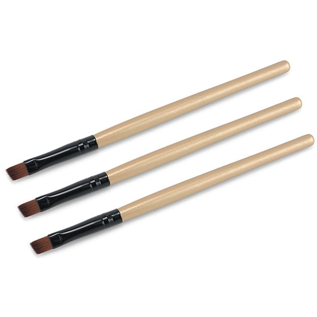 3pcs/set Eyebrow brush Eye brushes set eyeshadow Mascara Blending Pencil brush Makeup brushes MakeUp Tools  H517