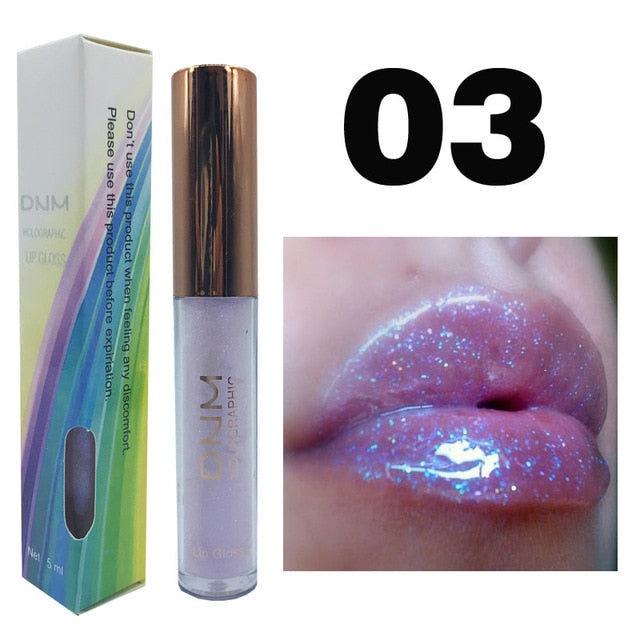 6 Colors Polarized Liquid Lipstick Waterproof Makeup Glaze Chameleon Bright Flash Pearlescent Bright Lip Stain Maquiagem TSLM2