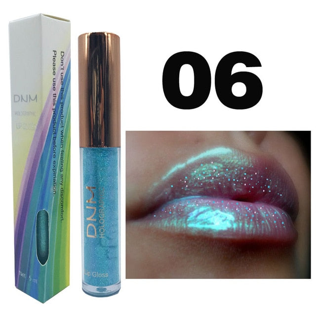 6 Colors Polarized Liquid Lipstick Waterproof Makeup Glaze Chameleon Bright Flash Pearlescent Bright Lip Stain Maquiagem TSLM2