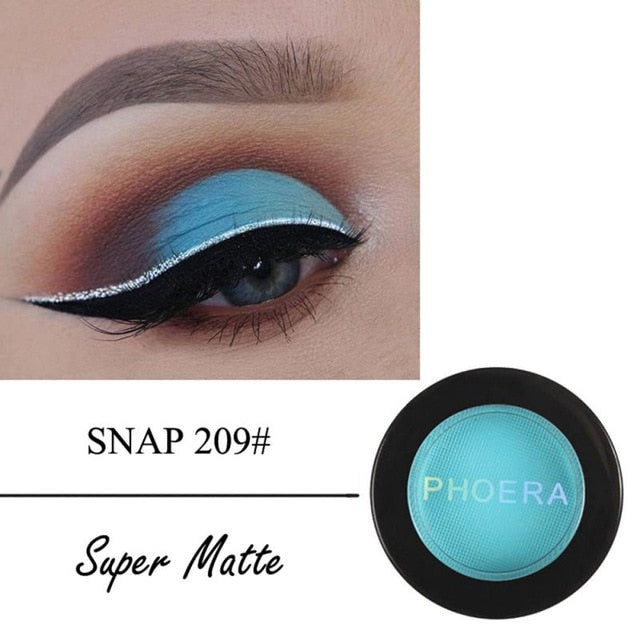 PHOERA Matte Eyeshadow Palette Waterproof Lasting Eye Shadow Beauty Makeup Cosmetics Maquillaje Profesional Sombra TSLM2