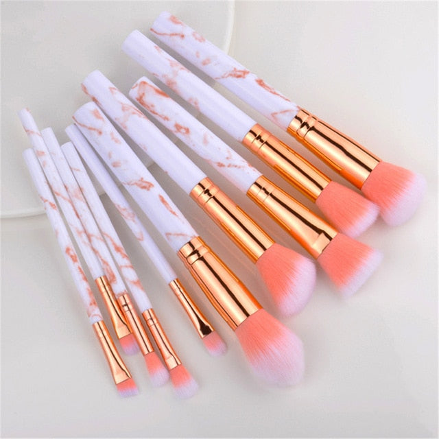 5/10/15pcs Makeup Brushes Sets Highlighter Eye Cosmetic Powder Foundation Eye Shadow Cosmetics Professional Eyebrows Soft Hair