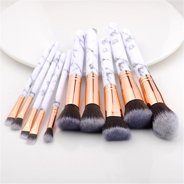 5/10/15pcs Makeup Brushes Sets Highlighter Eye Cosmetic Powder Foundation Eye Shadow Cosmetics Professional Eyebrows Soft Hair