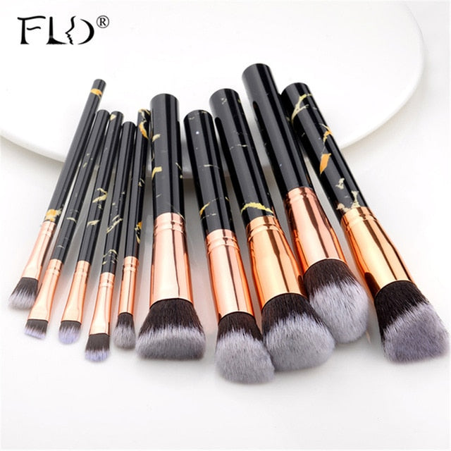 5/10/15pcs Makeup Brushes Sets Highlighter Eye Cosmetic Powder Foundation Eye Shadow Cosmetics Professional Eyebrows Soft Hair