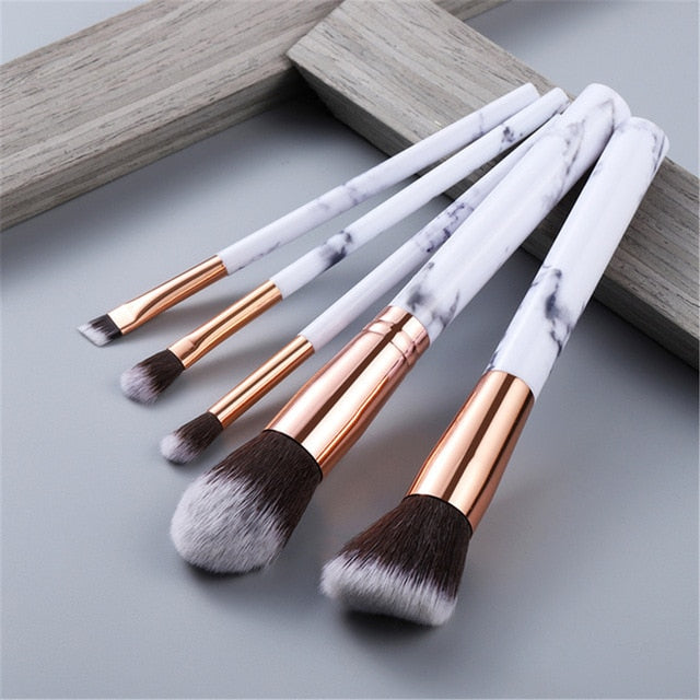 5/10/15pcs Makeup Brushes Sets Highlighter Eye Cosmetic Powder Foundation Eye Shadow Cosmetics Professional Eyebrows Soft Hair