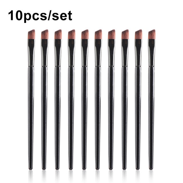 10Pcs Makeup Drawing Pen Brush Fine Hand Painted Thin Hook Line Pen Nylon Brush Acrylic Painting Pen Art Supplies 2020 DROPSHIP