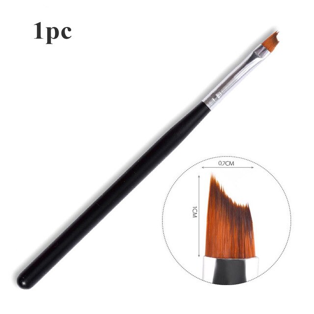 10Pcs Makeup Drawing Pen Brush Fine Hand Painted Thin Hook Line Pen Nylon Brush Acrylic Painting Pen Art Supplies 2020 DROPSHIP